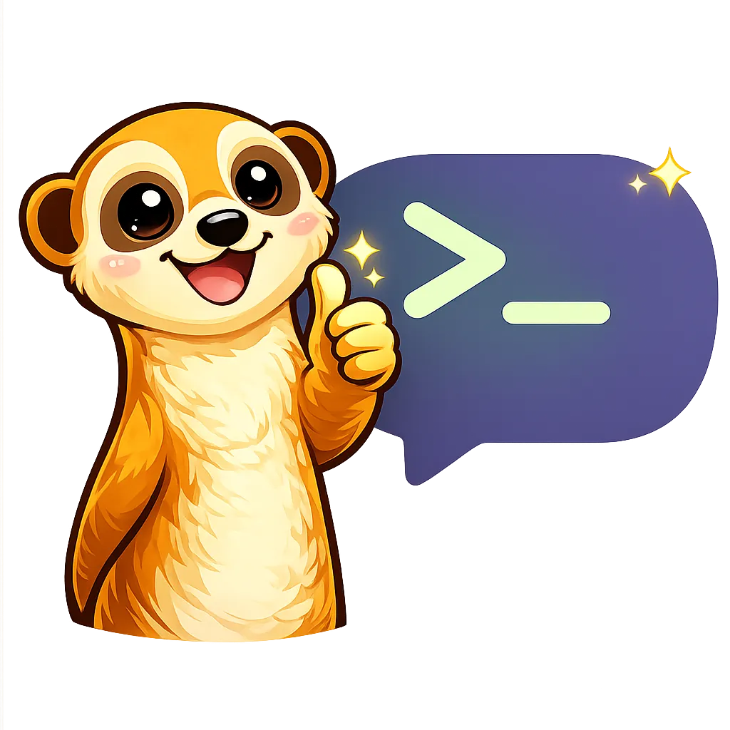 TermBuddy-Maskottchen zeigt Daumen hoch